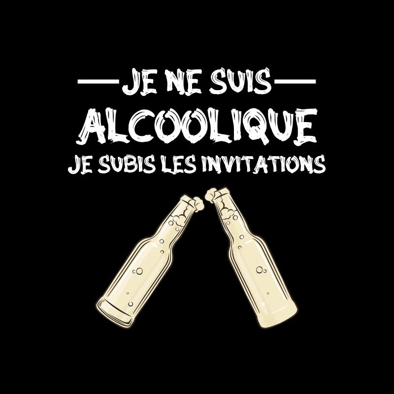 je ne suis pas alcoolique je subis les invitations