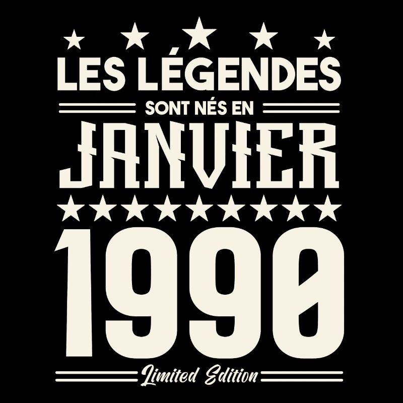 cadeau d'anniversaire janvier 1990. Janvier 1990.