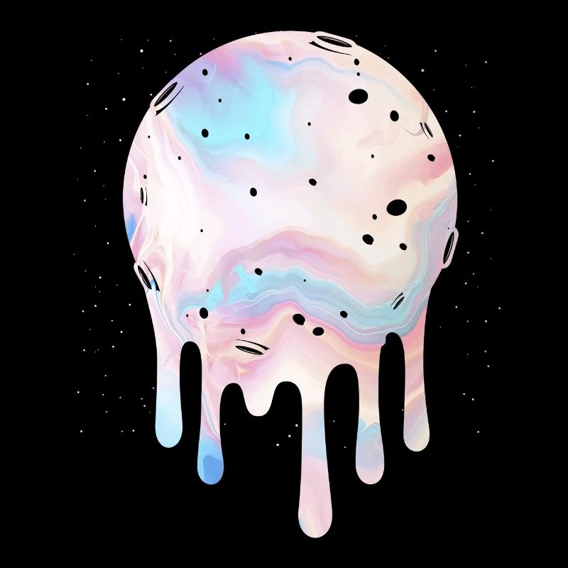 Moon Kawaii Sorcière Pastel Goth