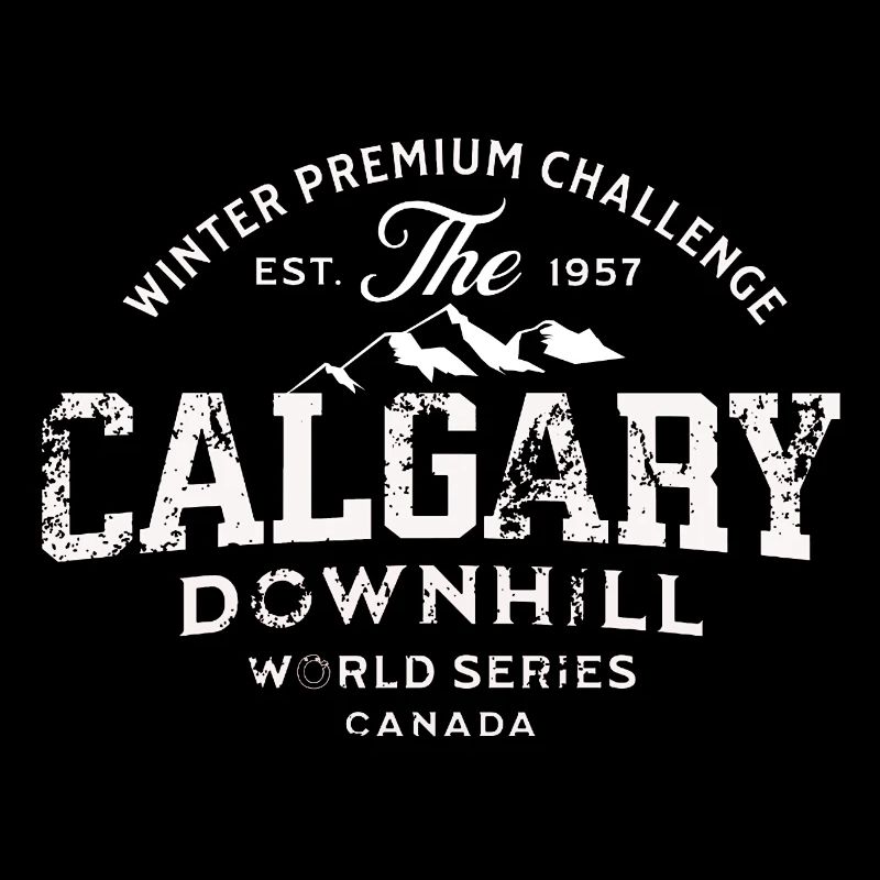 Calgary downhill world series 1957