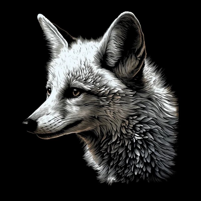 Fuchs Tierliebhaber Geschenk Wildtier Tier Motiv