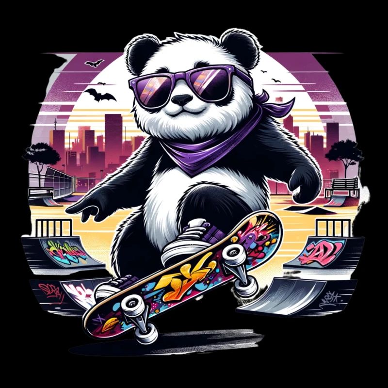 Panda Skate Violet