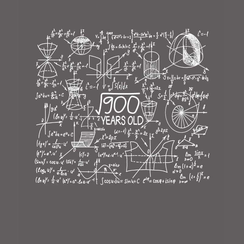 30th birthday root from 900 math nerd