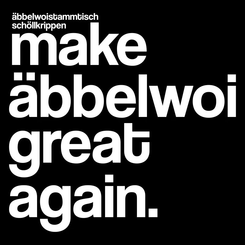 make äbbelwoi great again
