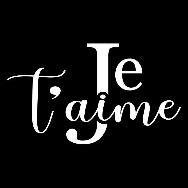 Je taime - Blanc