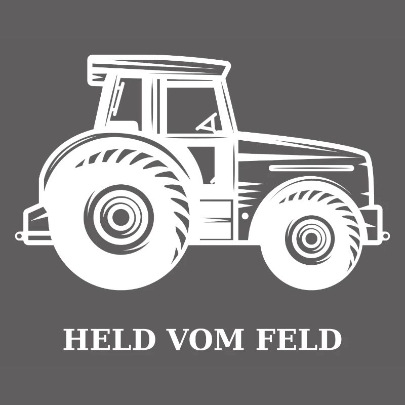 Traktor Held vom Feld