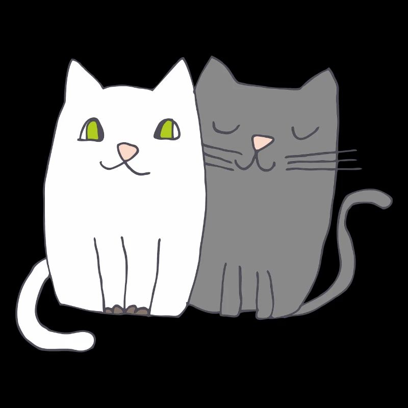 Chats Noir & Blanc