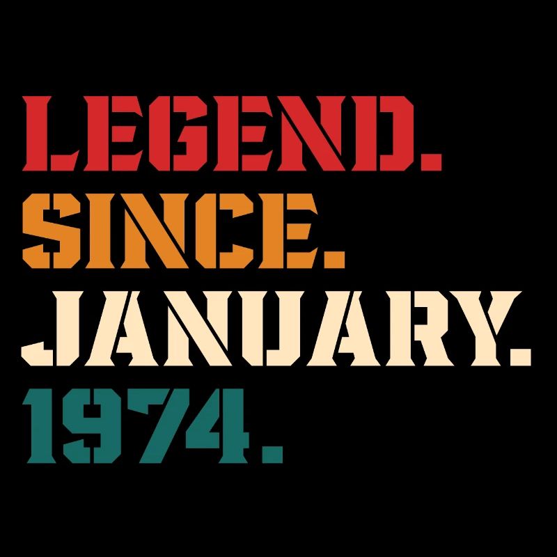 Legend Since January 1974