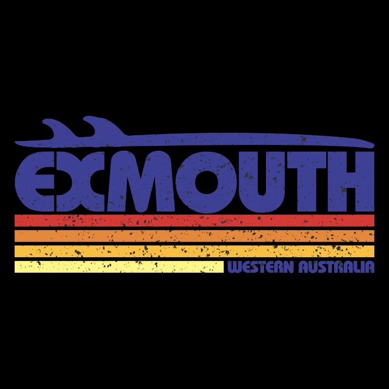 Exmouth, Australie-Occidentale Paradis du surf rétro