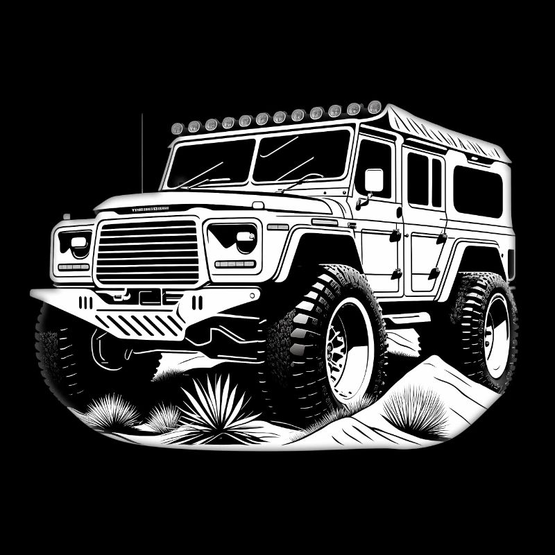 Offraod SUV motif