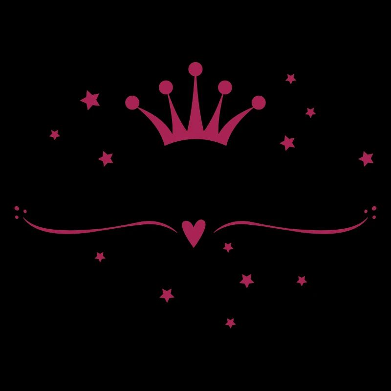 Princess, Crowns, Hearts, Romance - Insert Text