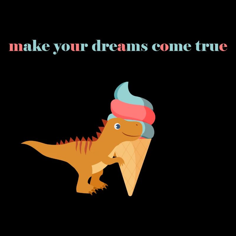 Dino mit Eis