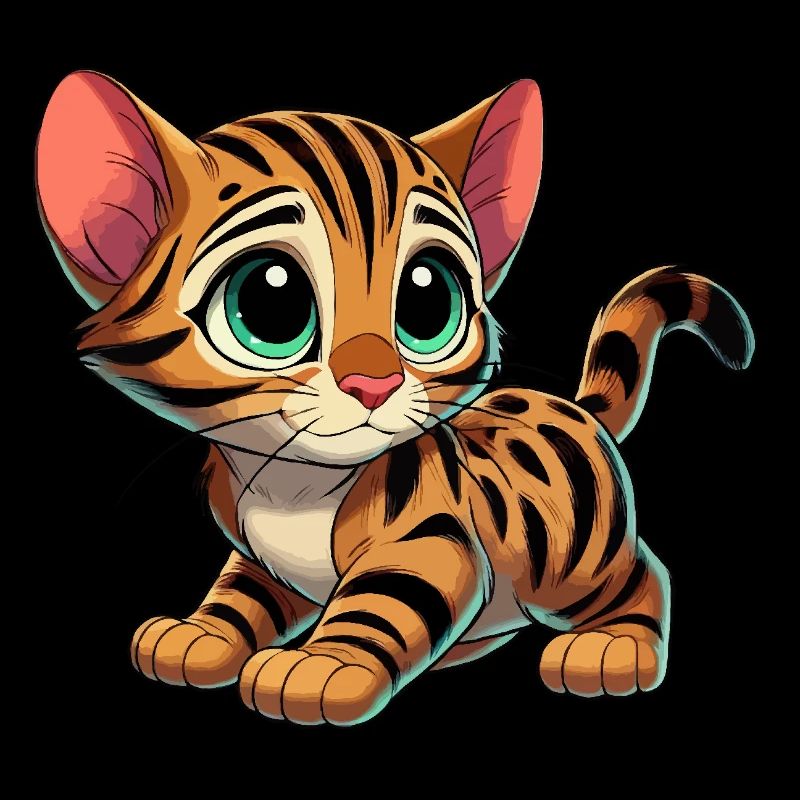 Bébé chat Bengal