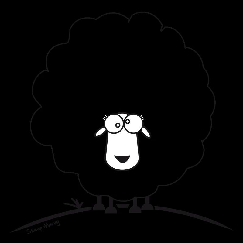 Sheep Marry black / Schaf Marry schwarz