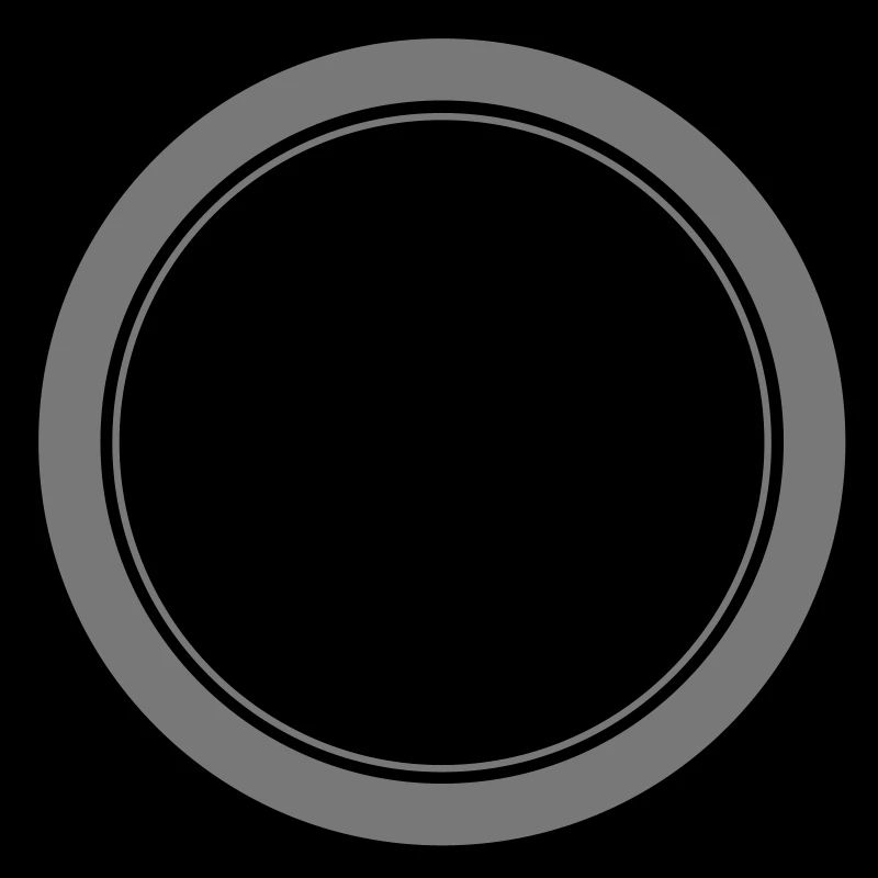 Kreis Ring Teller Loch