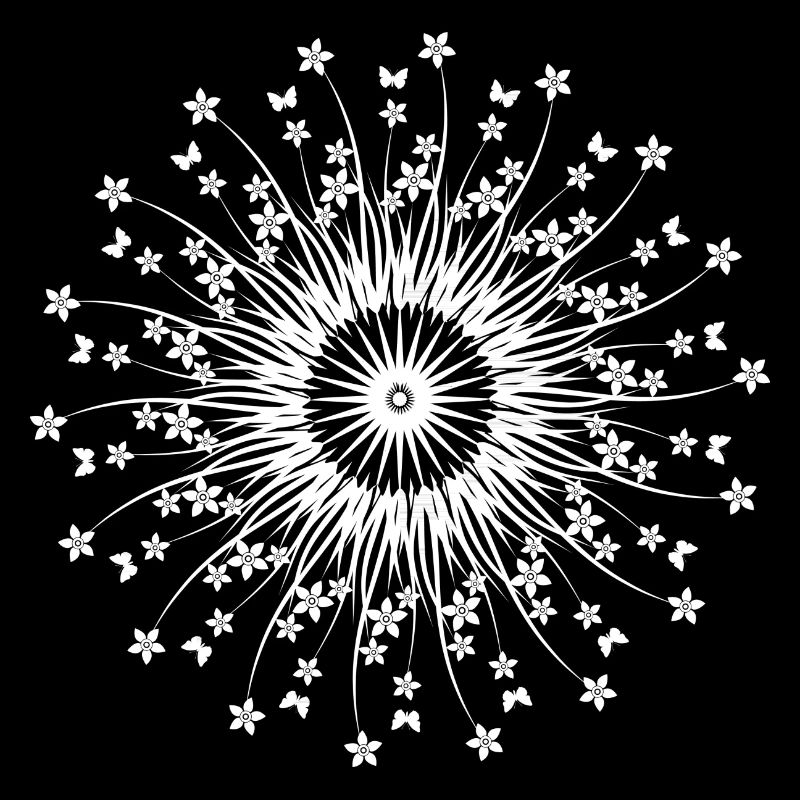 Mandala de fleur