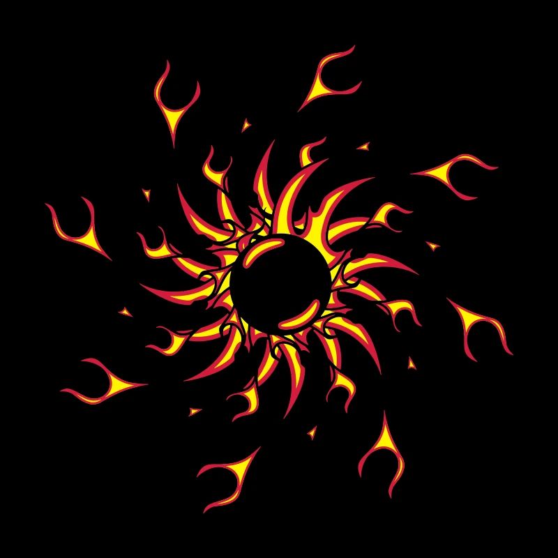 Fire flames fireball