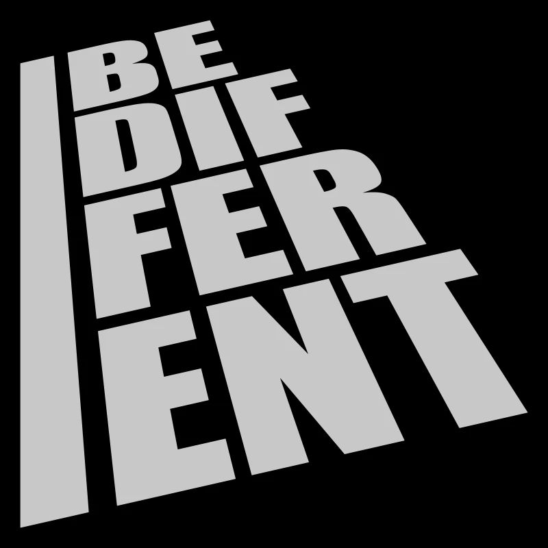 Soyez différent Logo Design