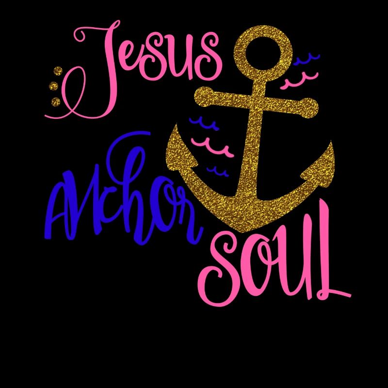 Jesus is the anchor - Pink Design