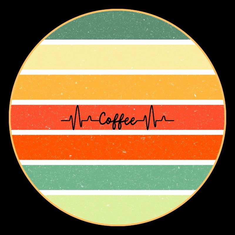 Coffee Retro Sunset