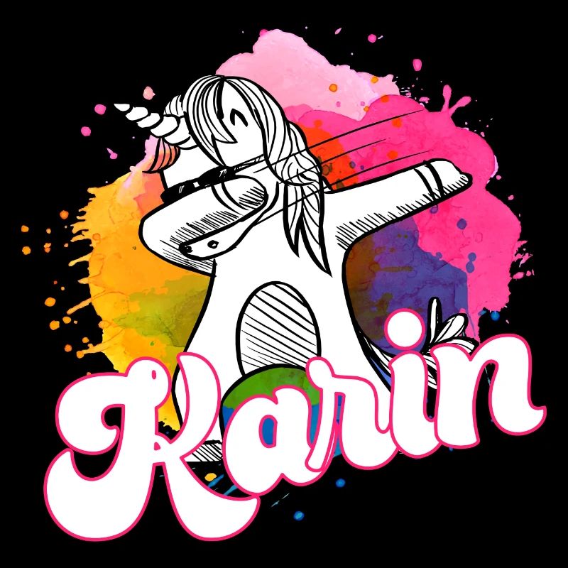KARIN - Beau nom avec licorne dabbing