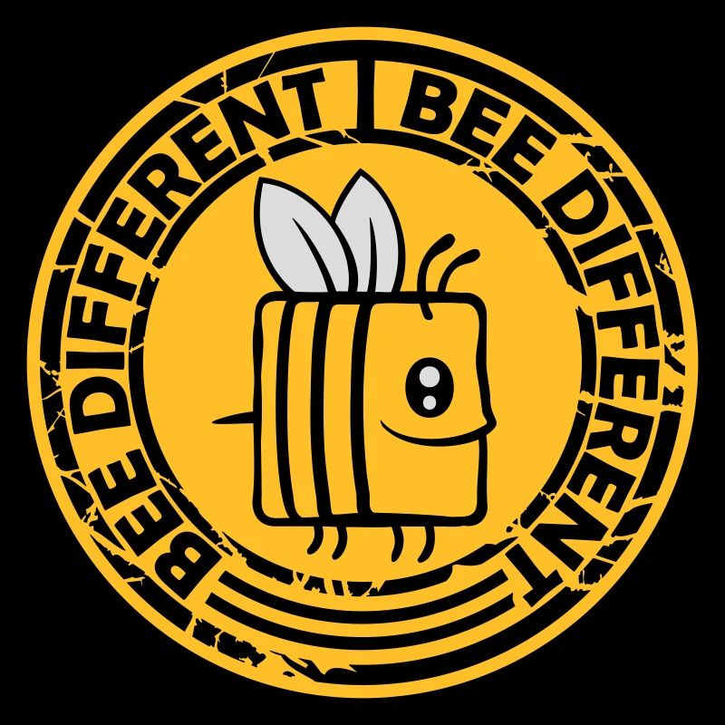 bee different Spruch Zitat