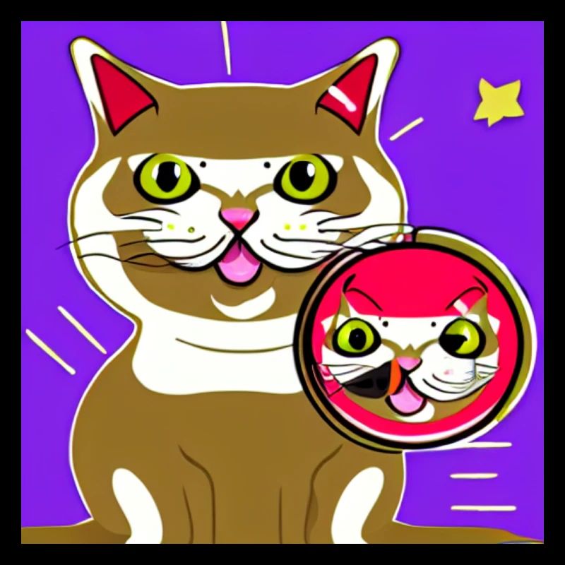 Verrückte katze