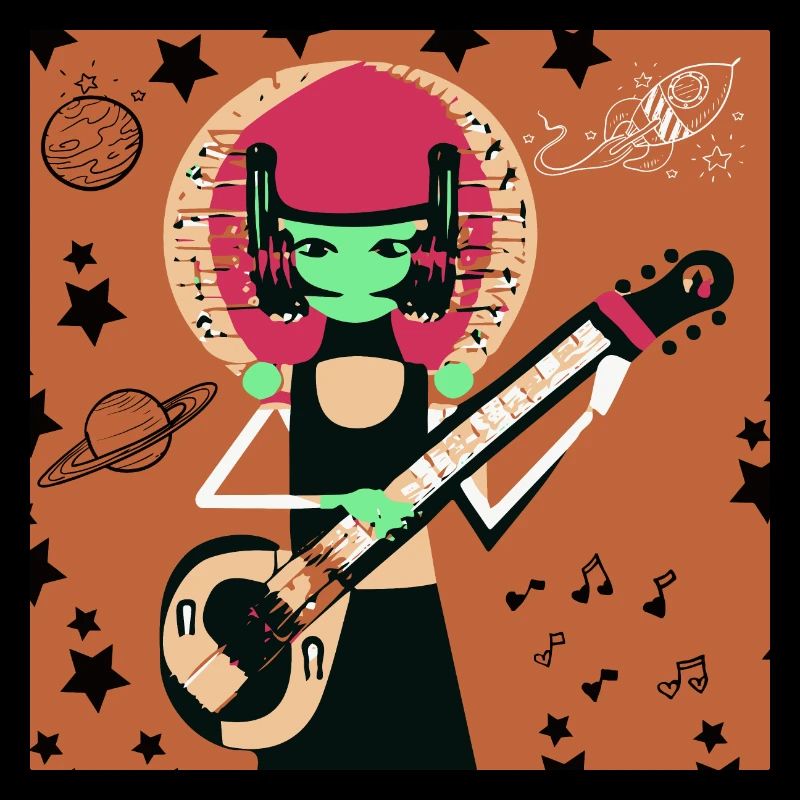 Fille de la musique