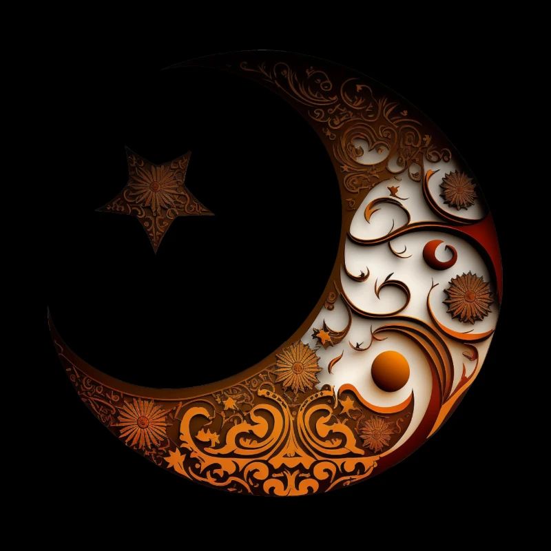 Der Halbmond des Ramadan