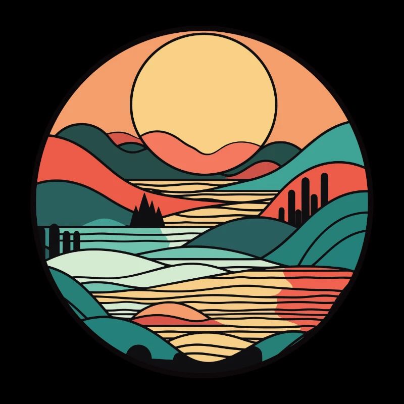Coucher de soleil