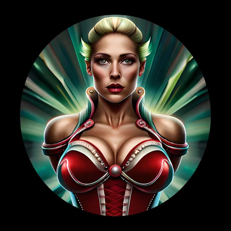 Red Corset Warrior