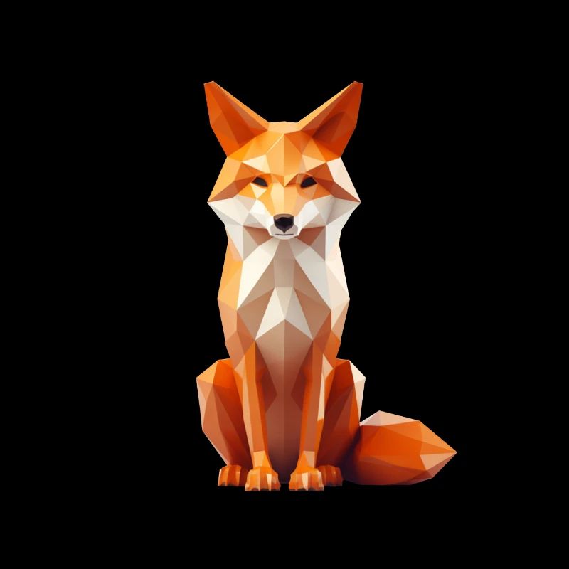 Fuchs Fox Lowpoly