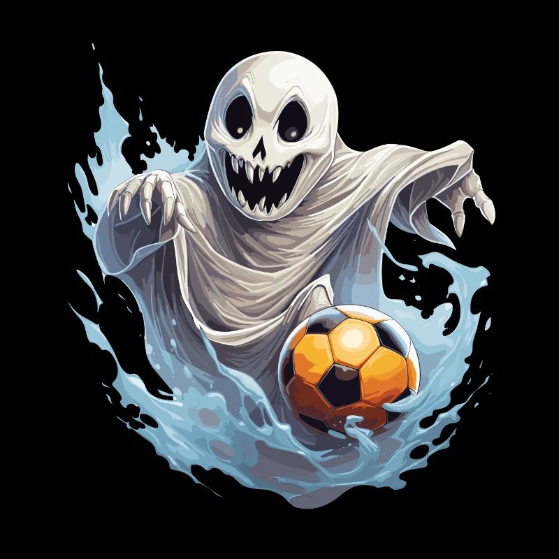 Fantôme à la recherche de buts: le tee de l’attaquant spectral!