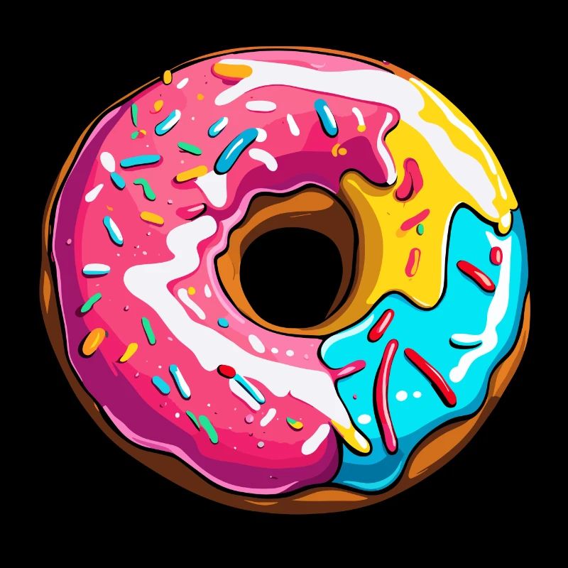 Donuts / Candy / Frosting / Dessert / Pastry