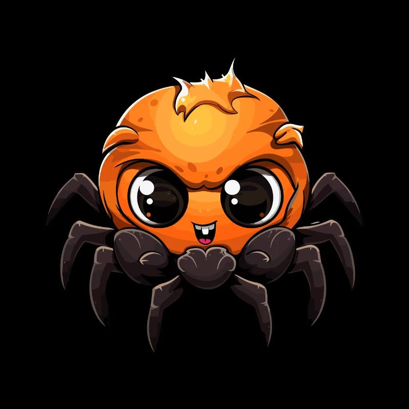Bébé araignée Halloween Cartoon