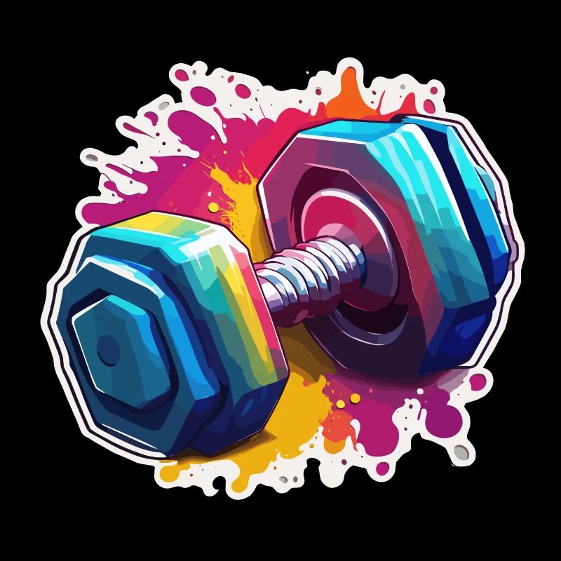 Hantel / Gewichte / Sport / Krafttraining /Workout