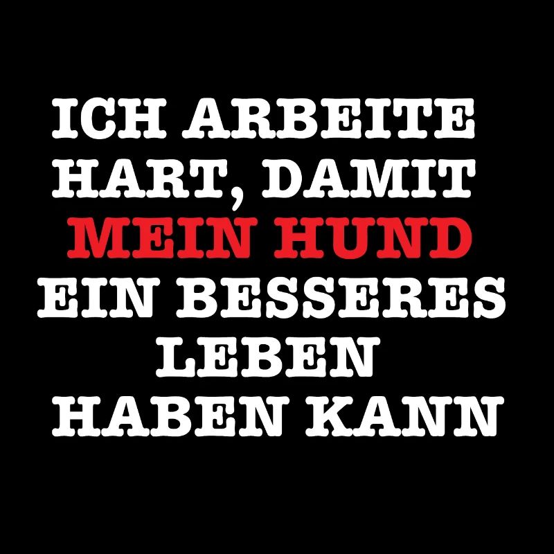 Ich arbeite hart,...