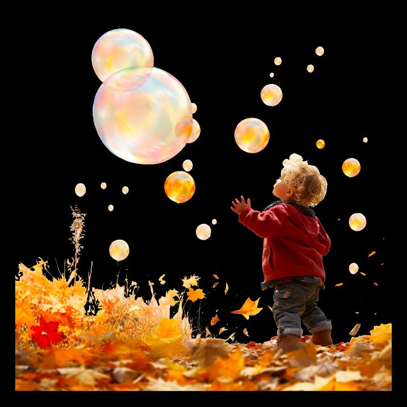 Fascination des bulles de savon