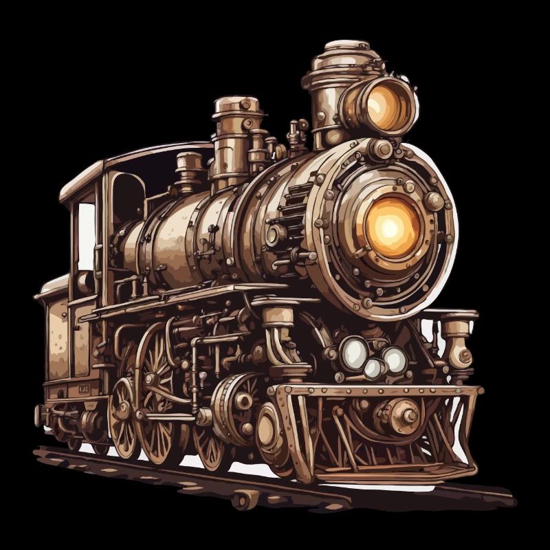 Zug / Lokomotive / Dampflok / Eisenbahn / Lock