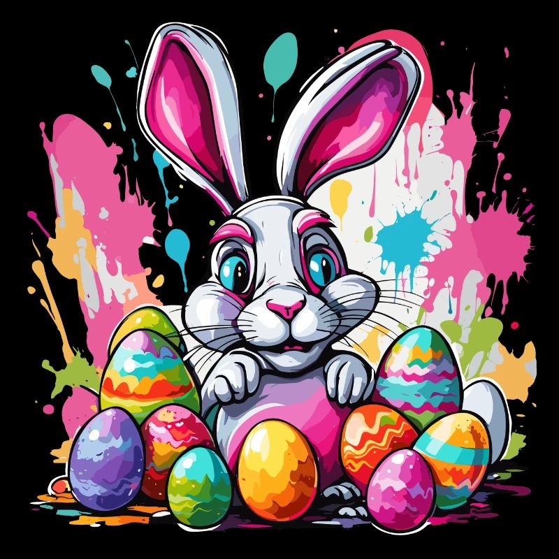Easter Bunny / Easter / Eggs / Holidays / Easter
