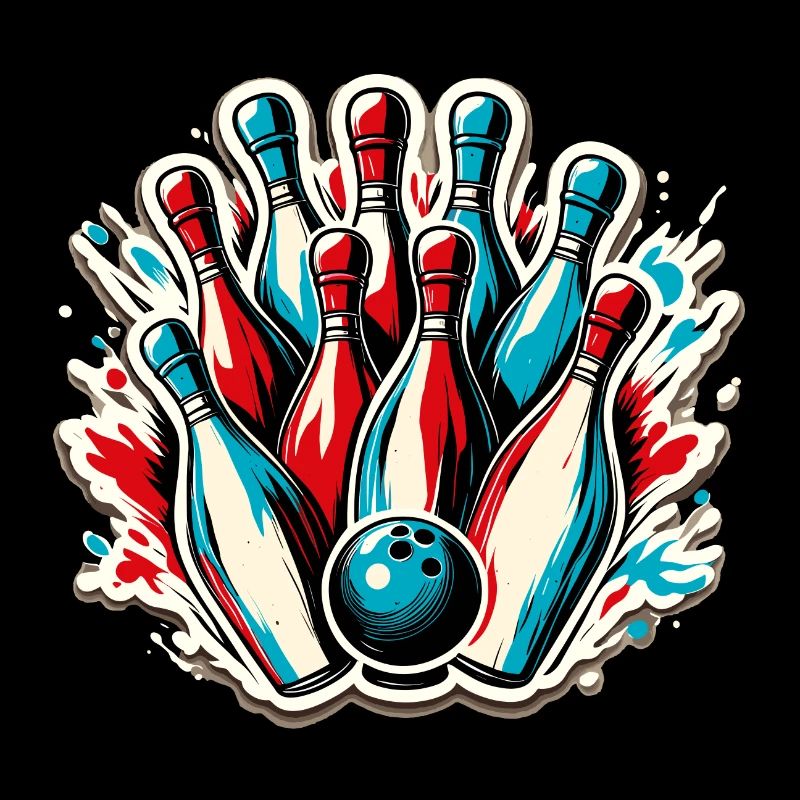 Bowling / Quilles / Bowling / Pin / Strike