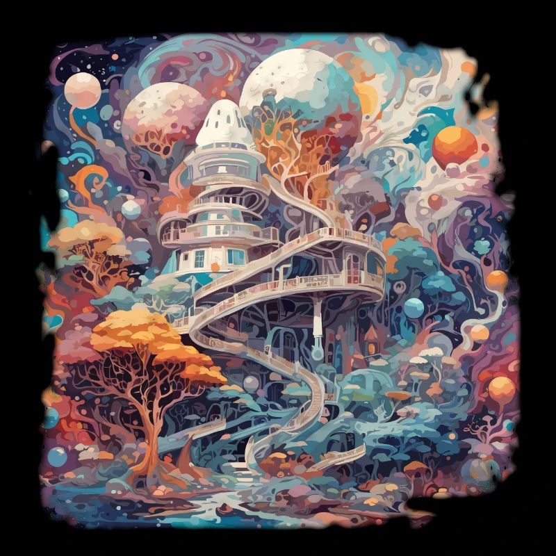 Psychédélique / Château / Tout / Hallucination