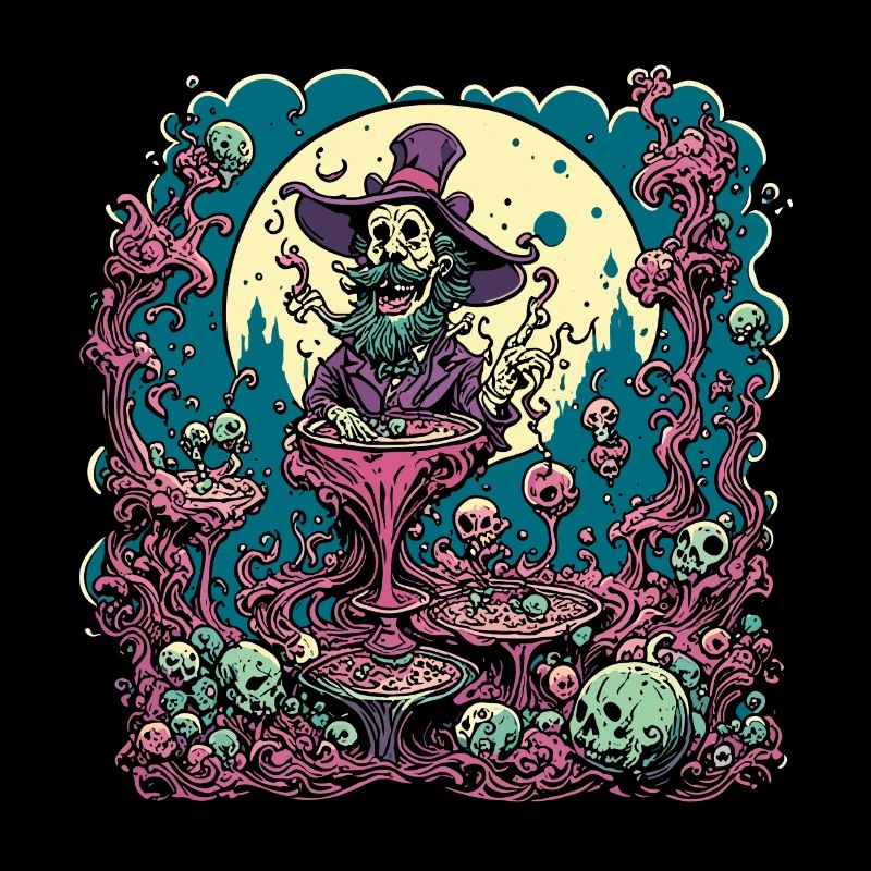 Psychédélique / Hallucination / Magie / Magicien
