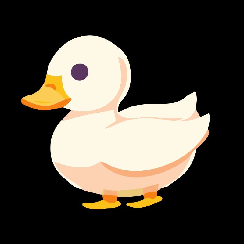 Bébé canard oie
