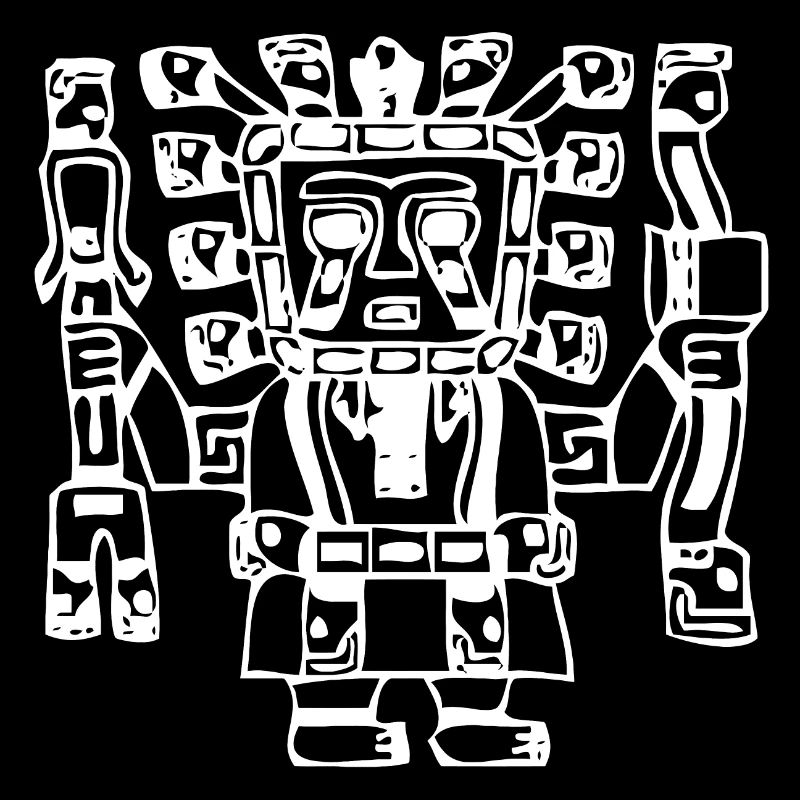 maya mexico aztec mexican tribar indian skull inca