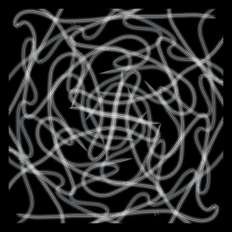 Schwarz-Weiß-Abstraktes Design