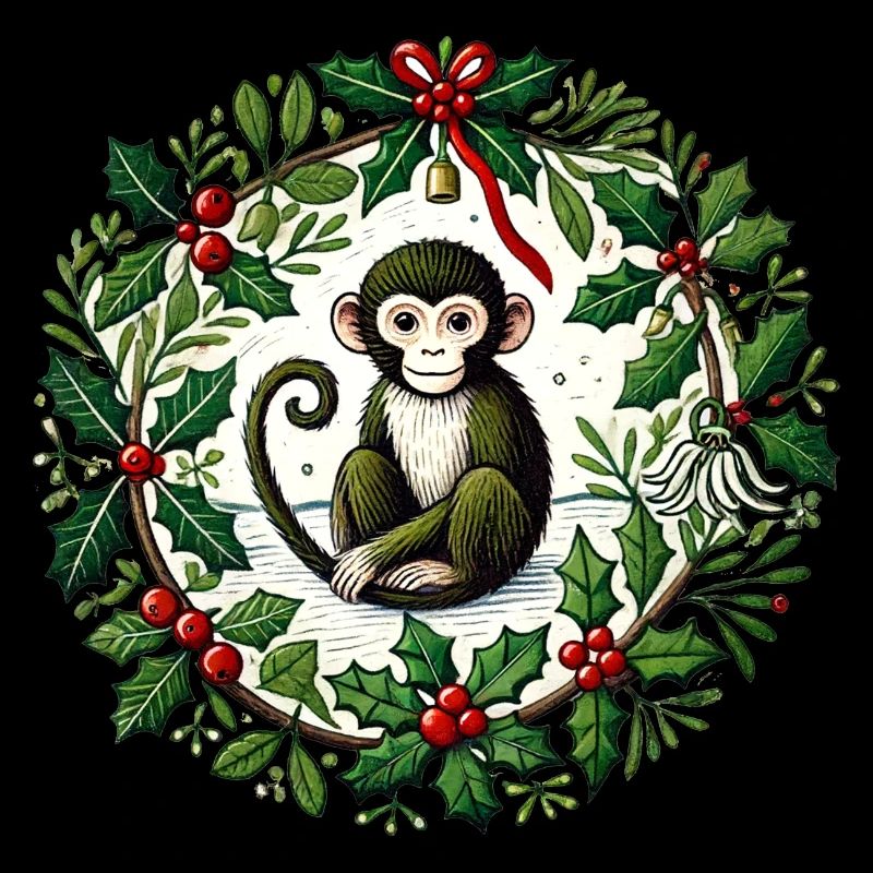 Singe de Noël
