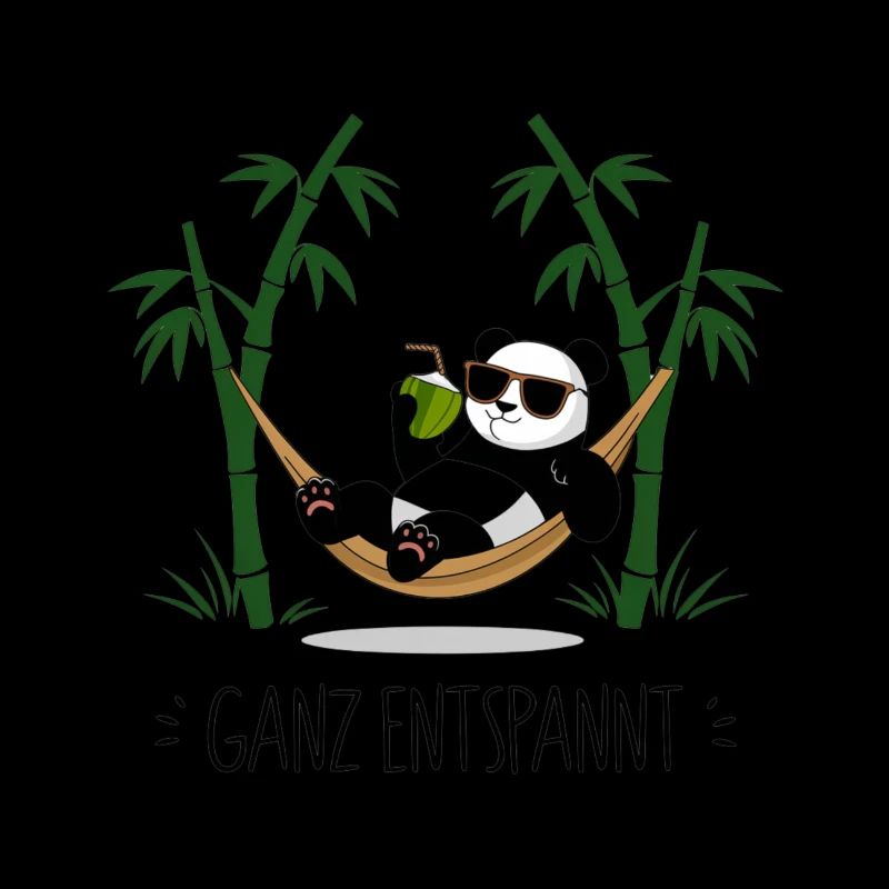 Complètement détendu - Panda