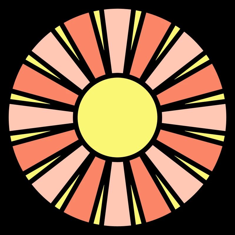 Bright Sun Rays Summer Glow Light Warmth