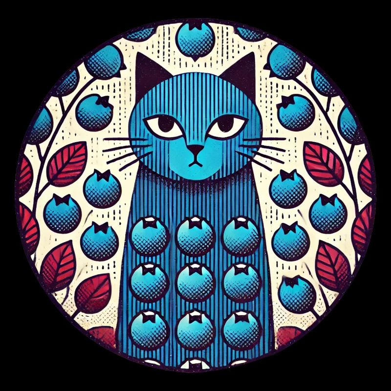 Chat myrtille